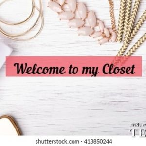 Welcome to my closet